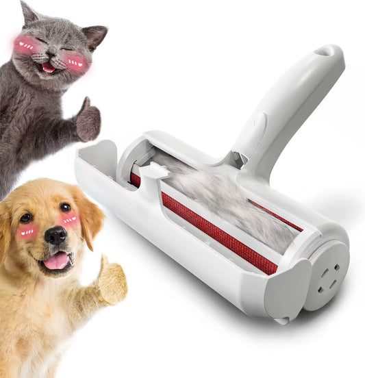 Hot Sale Portable Pet Hair Remover Roller Brush Self Cleaning Dog Cat Brush Pet Hair Remover